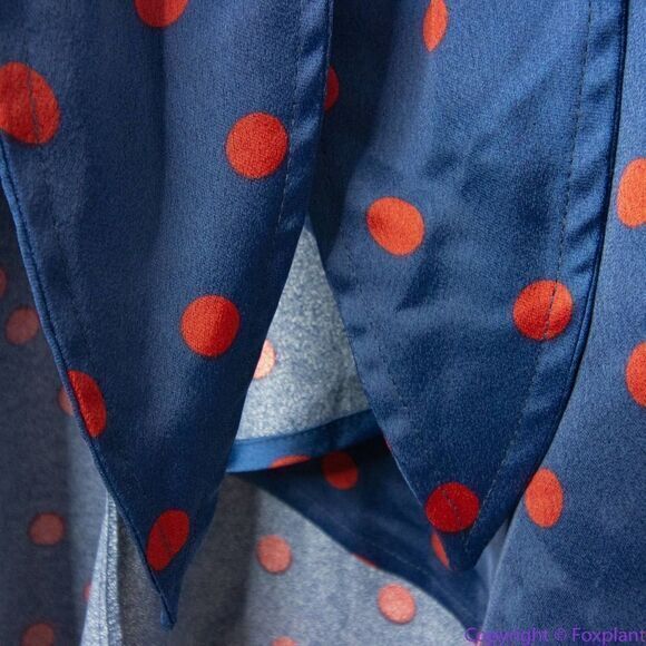 NEW Eloquii Tulip Hem Wrap Dress in Mandalay Dot, 28 - Picture 13 of 16